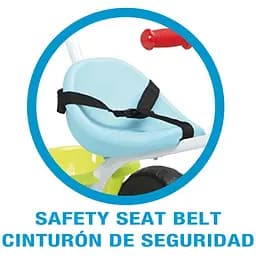 Триколісний велосипед Molto Trike Baby рожевий - мініатюра 6