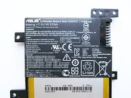 Акумулятор для ноутбука Asus X555 C21N1347, 4775 mAh (37Wh), 4cell, 7.6V, Li-Pol, чорний - мініатюра 5