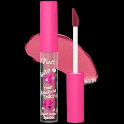 Помада для губ 7 Days Your Emotions Today Cute рідка матова, відтінок 108 Deep rose, 2,5мл (4630079503964)