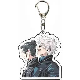 Брелок акриловый Магическая битва Сугуру Гето и Годжо Сатору Jujutsu Kaisen Suguru Geto 5 см