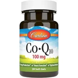 Коензим Q10 Carlson 100 мг 30 гелевих капсул