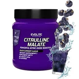 Амінокислота Evolite Nutrition Citrulline Malate, 300 грам - Чорна смородина - мініатюра 2