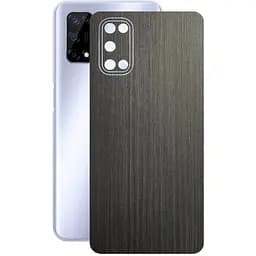 Захисна плівка StatusSKIN для Realme 7 5G 2020 Корпус Вініл Дерево сріблясто-чорне