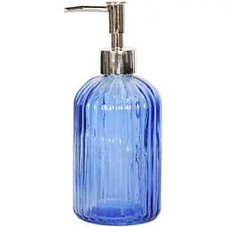 Дозатор скляний синій Crystal Lines 400 мл (83231004_С)