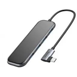 Концентратор Baseus Multi-functional Hub (Type-C to 4xUsb3.0+PD) темно-серый CAHub-EZ0G