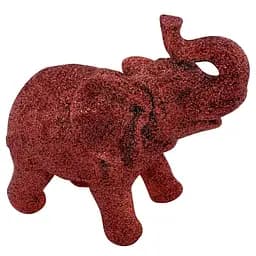 Ялинкова іграшка MIS LT Слон 10,5х6х9,5 см червоний