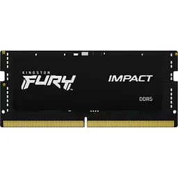 Модуль пам'яті для ноутбука SoDIMM DDR5 64GB (2x32GB) 5600 MHz FURY Impact Kingston Fury (ex.HyperX) (KF556S40IBK2-64) - мініатюра 3