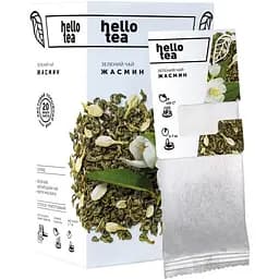 Чай зелений Hello Tea Жасмін 20 шт