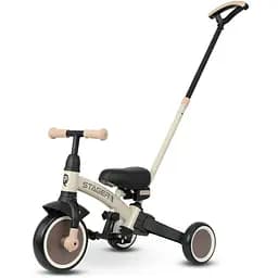 Велосипед біговел з ручкою Qplay Stager 3 в 1 Beige-Brown (T80STAGERBeigeBrown) - мініатюра 5