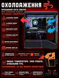 Ігровий ПК Lumen (RTX 5070 12GB / Ryzen 7 7700 / 32GB DDR5 / SSD 512GB) - мініатюра 6