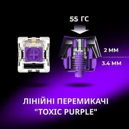 Клавіатура Lorgar KBP7075W Wireless Pro 75% Exploded Black Yellow EN/UA (LRG-KBP7075W-YL-US) - мініатюра 14