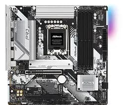 ASRock B760M PRO RS (1700/B760, 4*DDR5, 2xPCIex16, 4xSATAІІІ, 3xM.2, 2.5GLan, 7.1ch, mATX) - мініатюра 2