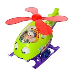 Детская каталка на палке "Вертолет" Bambi 0302(Green) зеленый