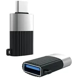 Переходник XO NB149F USB 2.0 to Type-C Black