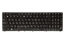 Клавiатура для ноутбука ASUS K50, K50A, K50I чoрний, чoрний фрейм