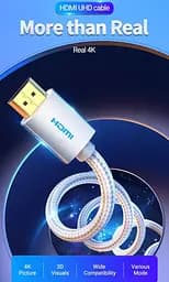 Кабель Vention HDMI-HDMI V 2.1 5 м (AABIJ) - мініатюра 5