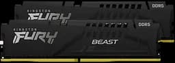 Оперативная память Kingston 64GB (32GBx2) DDR5 6000Mhz FURY Beast (KF560C30BBEK2-64)