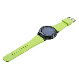 Силіконовий ремінець Primo для годинника Huawei Watch GT 2/GT Active 46 мм Light Green - мініатюра 3