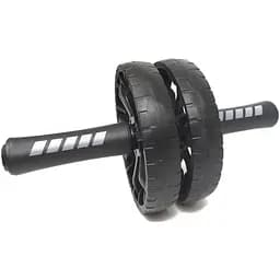 Ролик для пресса EasyFit BLM двойной черный (EF-1356)