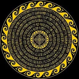 Суггестивная картина-мандала "Деньги" 1 Mandala (finance) (4823113870348)