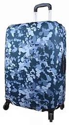 Чохол для валізи Snowball 33030/camo різнокольоровий розмір середній M