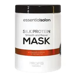 Розгладжуюча маска для волосся з протеїнами шовку Silk Protein Profis 1000 мл професійна косметика