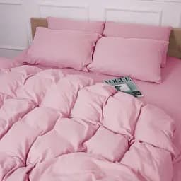 Комплект постільної білизни MirSon Фланель 008 Pink 175х210 см рожевий (2200009651168) - мініатюра 12