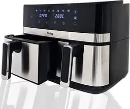 Аэрофритюрница двухкамерная DMS HF-10E Duo 2800 Вт 6/4 л - мініатюра 3