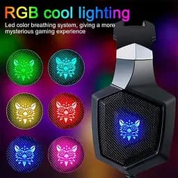 Навушники Onikuma Gaming K8 LED провідні повнорозмірні - мініатюра 4