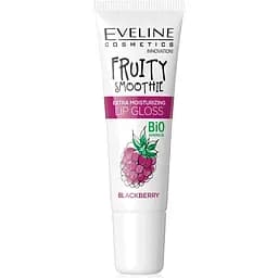 Блиск для губ Eveline Cosmetics Fruity Smoothie Blackberry екстразволожуючий 12 мл (LBL12FRSBLA)