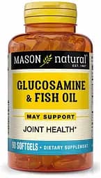 Препарат для суглобів і зв'язок Mason Natural Glucosamine & Fish Oil, 90 капсул