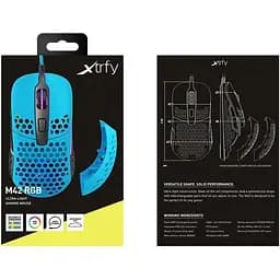 Миша Xtrfy M42 RGB Blue (XG-M42-RGB-BLUE) [151003] - мініатюра 9