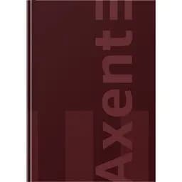 Книга записная Axent One color А4 96 листов бордовая (8426-2-A)