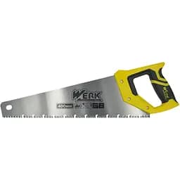 Ножівка по дереву Werk 7TPI 3D Л-зубці 400 мм (132357)