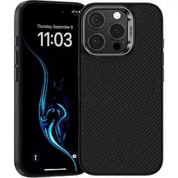 Чохол Benks ArmorPro Kevlar Case 600D MagSafe для Apple iPhone 16 Pro Max Black [6948005905002] [135011]