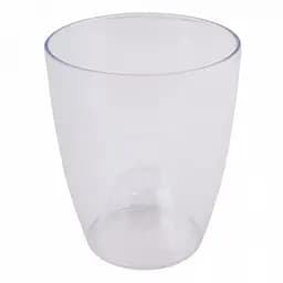 Вазон "Орхідея" прозорий 15*17 см