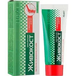 Крем-бальзам Elixir Живокост з ведмежою жовчу 75 мл - мініатюра 2