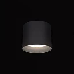 Металева підсвітка на стелю Brille AL-732/1 GX53 BK 36-474 - мініатюра 4