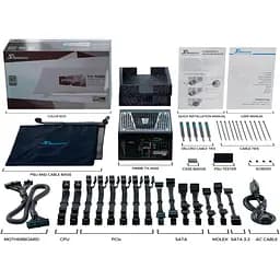 Блок живлення Seasonic Prime TX-1000W 80+ Titanium (PRIME TX-1000) - мініатюра 9