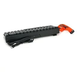 Клавиатура игровая механическая JEDEL KL166 Hot-Swap Outemu Magnetic Swich Black - мініатюра 3