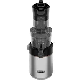 Sencor Соковитискач відцентрований 200Вт, макуха-0.6л, жолоб на ціле яблуко, пластик/метал, нерж. сталь-чорний