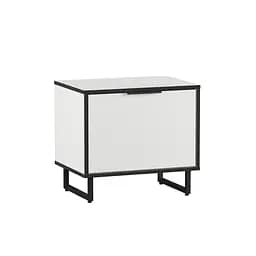 Тумба для взуття Moreli Forte F-0004 в стилі Loft 550х505х400 мм Білий