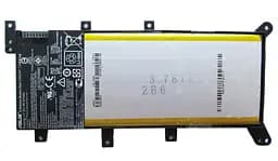 Акумулятор ASUS X555C21N1347, 4775mAh (37Wh), 4cell, 7.6V, Li-Pol, черная, (A47399)
