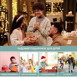 Дитячий LCD планшет для малювання Beiens Каченя 10” Multicolor блакитний (К1001blue) - мініатюра 3