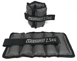 Обтяжувачі для ніг та рук з металом Metal 2.5 кг (пара) EasyFit fit0024810 - мініатюра 3