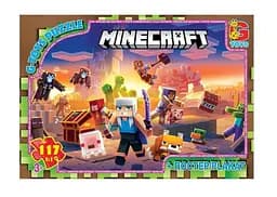 Пазли G-Toys Minecraft, 117 елементів, MC804