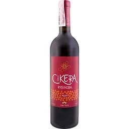 Алкогольный напиток Сикера Рубиновый сладкий красный 14% 0.75 л