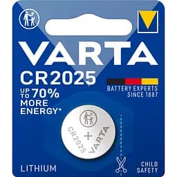 Батарейка Varta CR2025 литиевая 3V (3054)