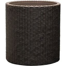 Горщик для квітів Keter S Cylinder Planter коричневий 7 л  (17197934521_S) - мініатюра 2