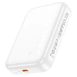 Зовнішній магнітний акумулятор Hoco J117A Esteem PD 10000mAh 20W білий - мініатюра 2